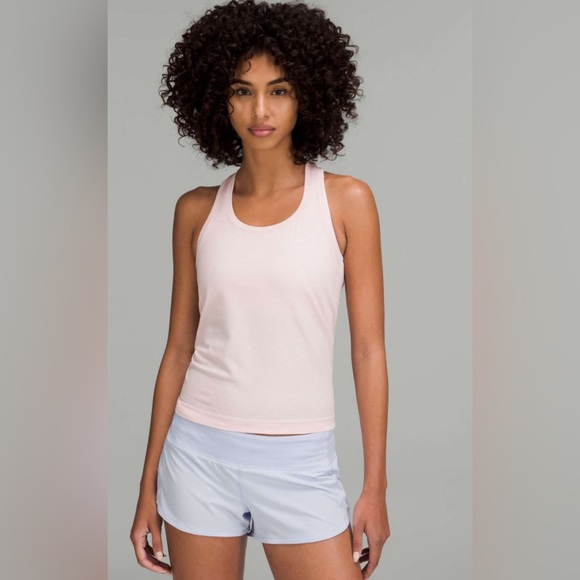 lululemon athletica Tops - Lululemon Swiftly Tech Racerback Tank Top 2.0 *Race Length Strawberry Milkshake